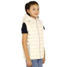 Libetry hood vest K krem beli 2